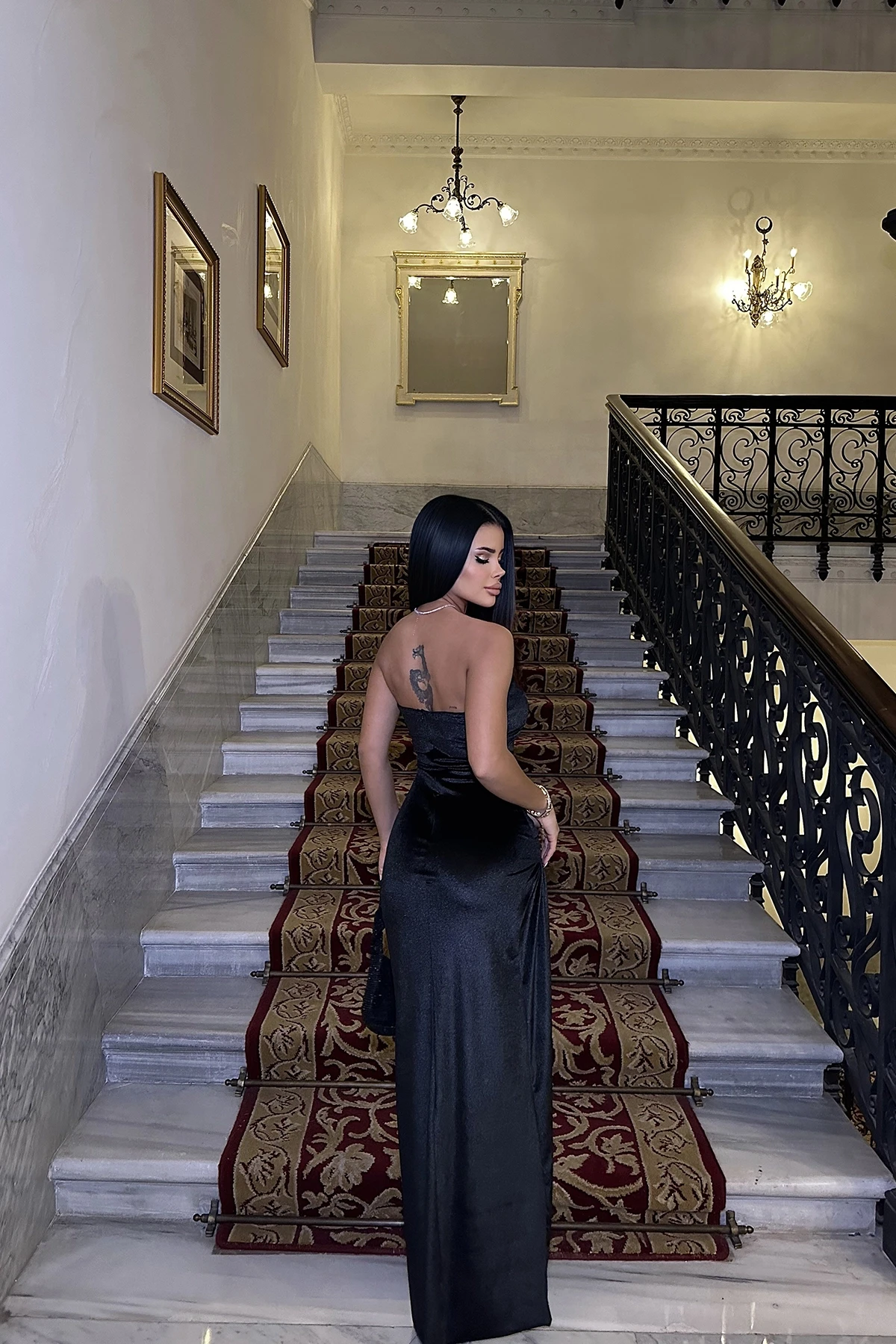 Long Dress With Straps